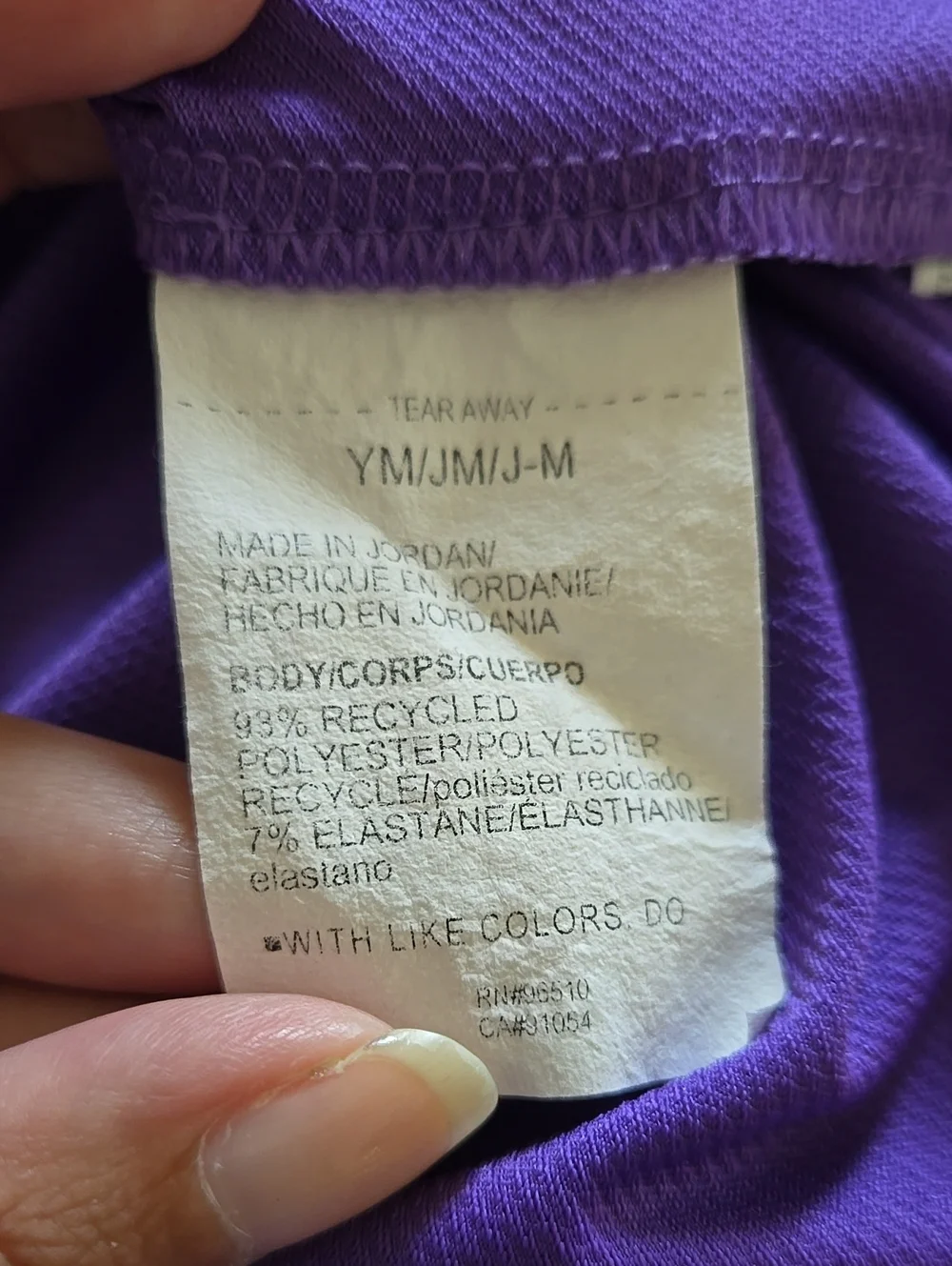 Under Armour Purple Polo Shirt